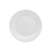 Dart 6PWQR Quiet Classic 6" Laminated Foam Plastic Plate - White